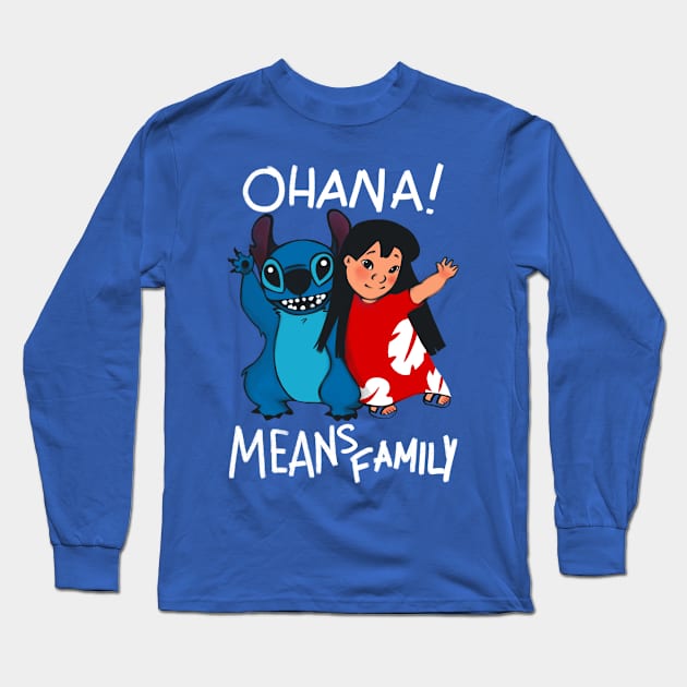 Family Long Sleeve T-Shirt by Pescapin